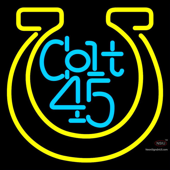 Colt  Horse Shoe Neon Sign