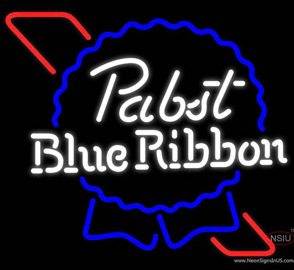 Pabst Blue Ribbon Black Box Neon Beer Sign x