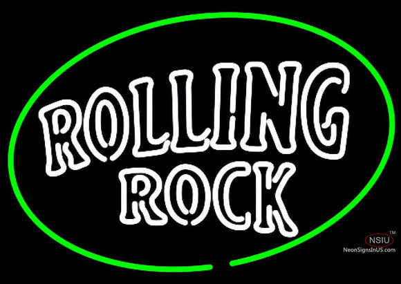 Rolling Rock Classic Large Logo Neon Beer Sign
