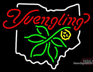 State Of Ohio Yuengling Neon Sign