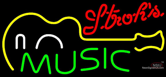 Strorhs Music Guitar Neon Sign  